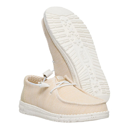hey dude wendy stretch sox irish cream γυναικεία παπούτσια κάτω όψη σόλας