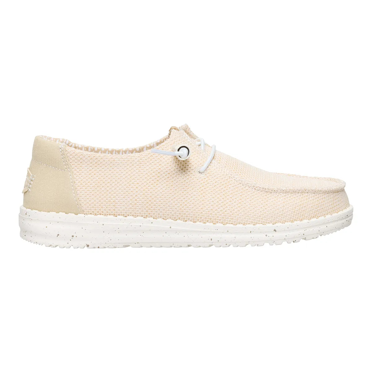 hey dude wendy stretch sox irish cream γυναικεία slip-on casual πλάγια όψη εξωτερική πλευρά