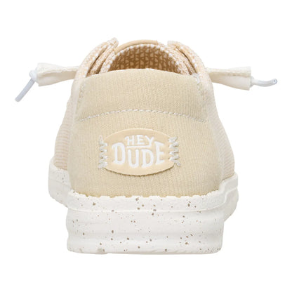 hey dude wendy stretch sox irish cream γυναικεία παπούτσια πίσω όψη