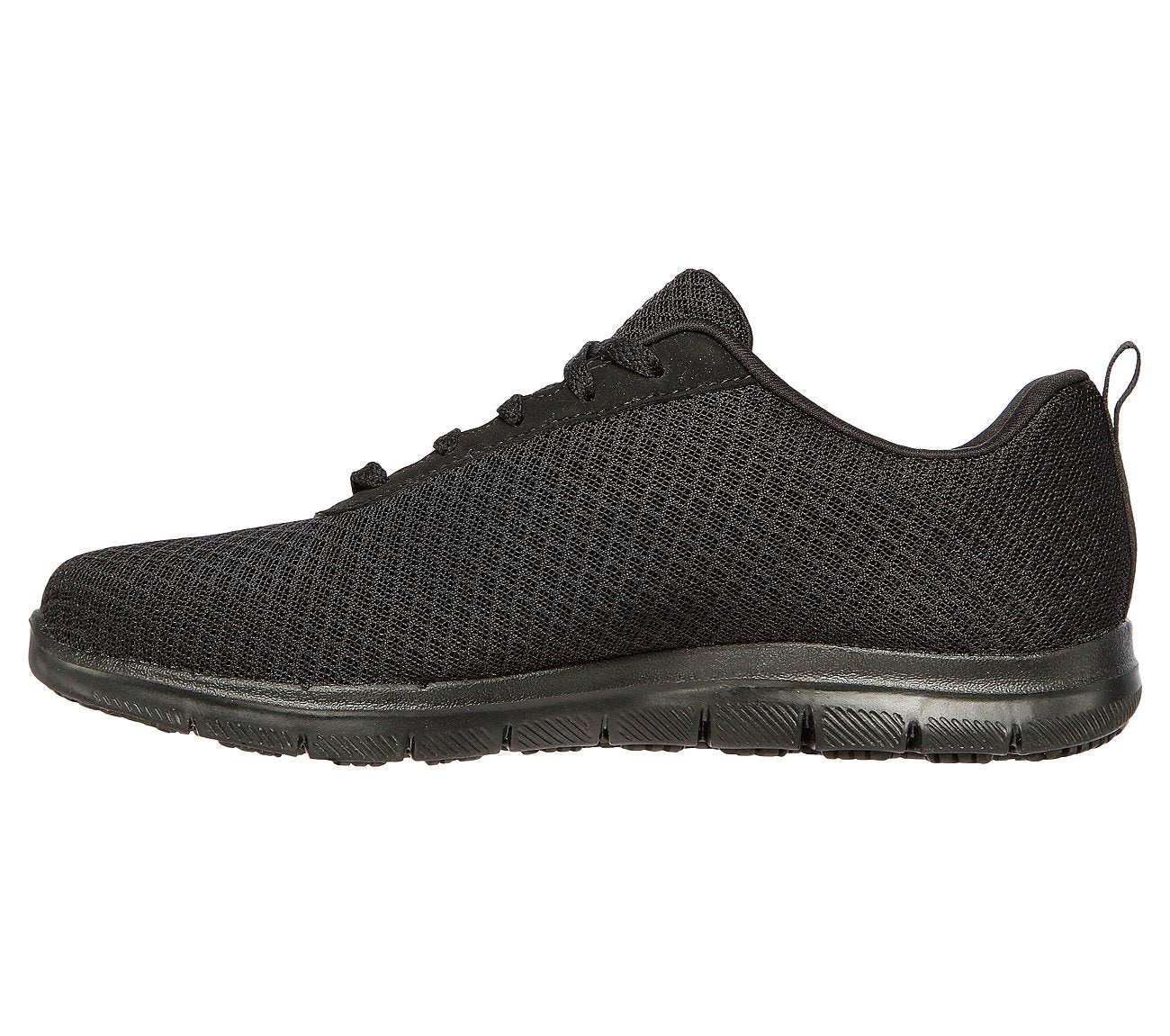 Skechers Γυναικεία Sneakers Εργασίας Work Relaxed Fit Μαύρα BLK