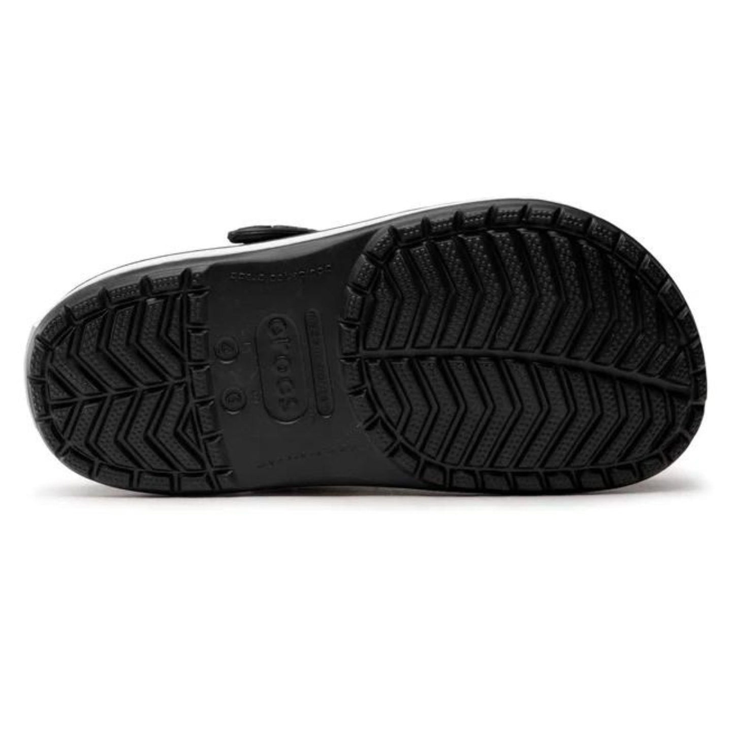 CROCS Crocband Παιδικό Ανατομικό Σαμπό Μαύρο 001