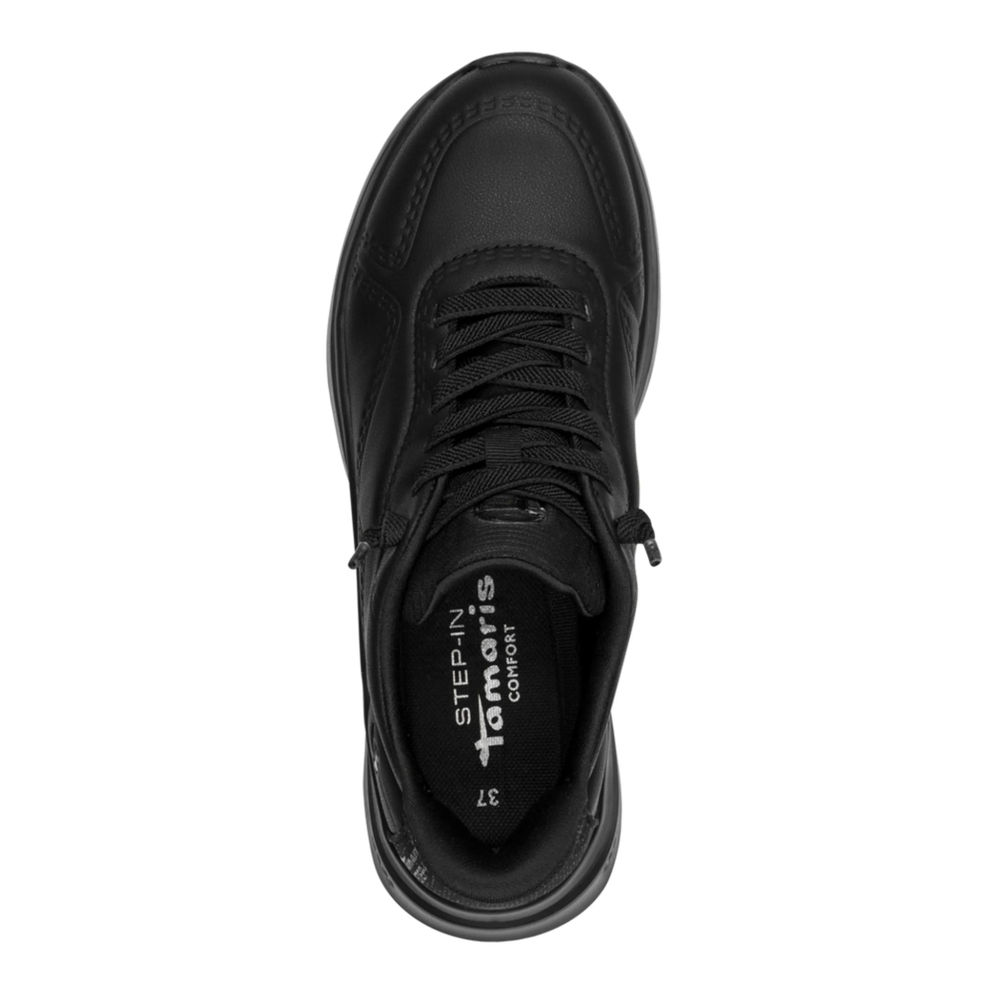 Tamaris Wide Fit 8-83730-45-001 Black γυναικεία sneakers πάνω όψη