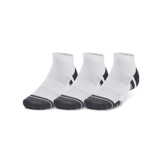 Under Armour UA Performance Tech 3pk Low Unisex Κάλτσα Άσπρη