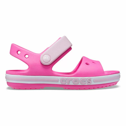 Crocs Bayband Sandal K Ανατομικό Παιδικό Σανδάλι Ροζ