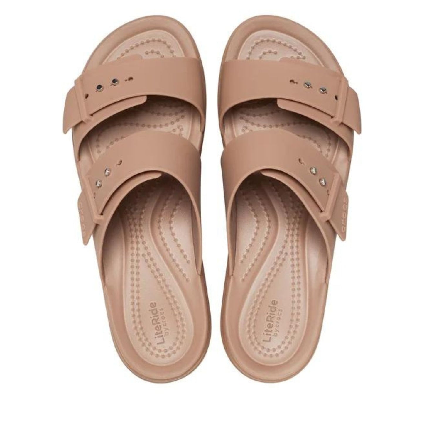 CROCS™ Brooklyn Buckle Ανατομική Γυναικεία Πλατφόρμα Latte