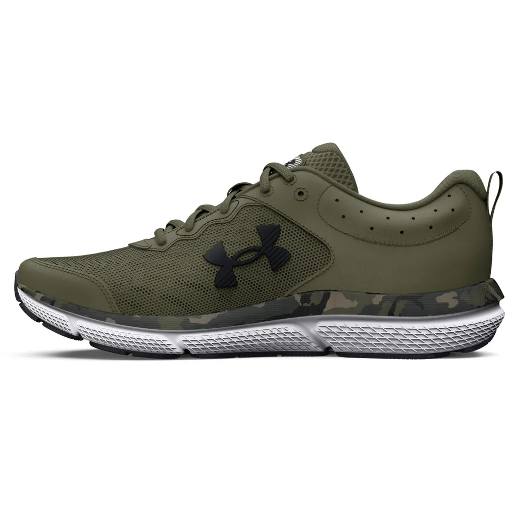 Under Armour Charged Assert 10 Camo Ανδρικό Αθήτικό Πράσινο