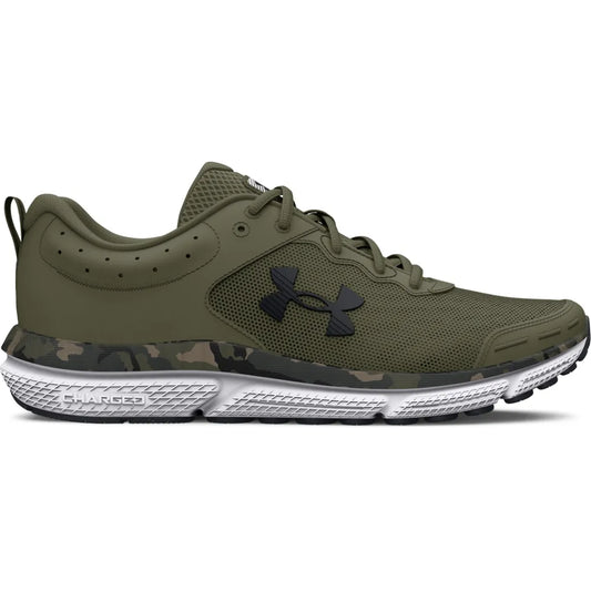 Under Armour Charged Assert 10 Camo Ανδρικό Αθήτικό Πράσινο