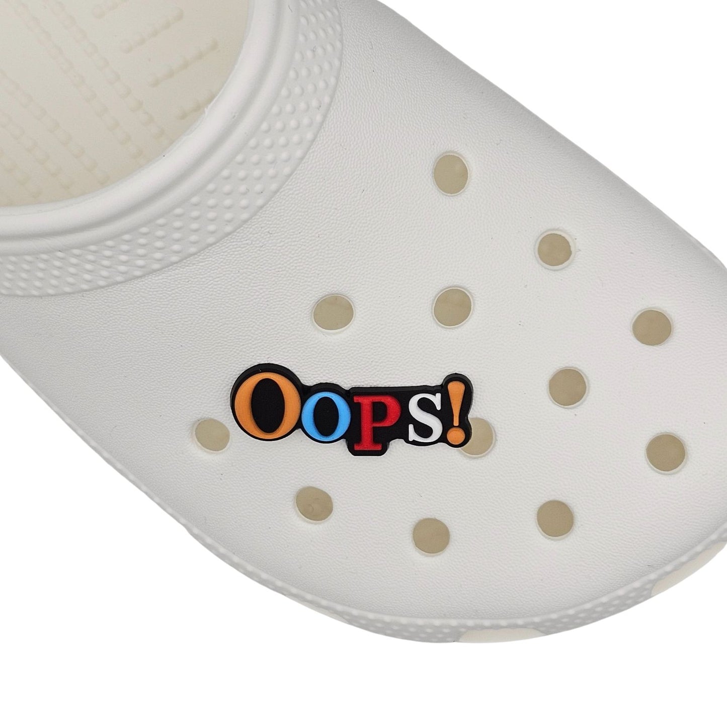 Αξεσουάρ Διακοσμητικά για Crocs Φράσεις - Oops