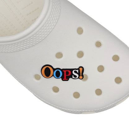 Αξεσουάρ Διακοσμητικά για Crocs Φράσεις - Oops