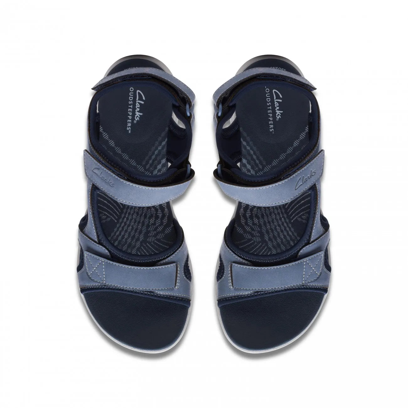 Clarks Mira Bay - Γυναικείο Ανατομικό Σανδάλι Denim Blue