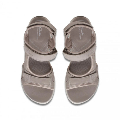 Clarks Mira Bay - Γυναικείο Ανατομικό Σανδάλι Stone
