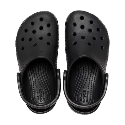 Crocs Classic Clog K Ανατομικό Παιδικό Σαμπό Μαύρο 001