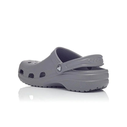 Crocs Classic Clog K Παιδικό Ανατομικό Σαμπό Γκρι 0DA