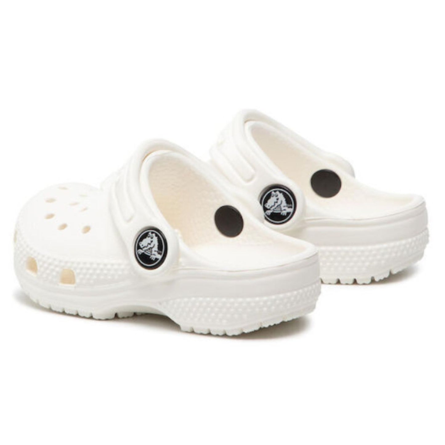 Crocs Classic Clog T Ανατομικό Παιδικό Σαμπό Λευκό 100