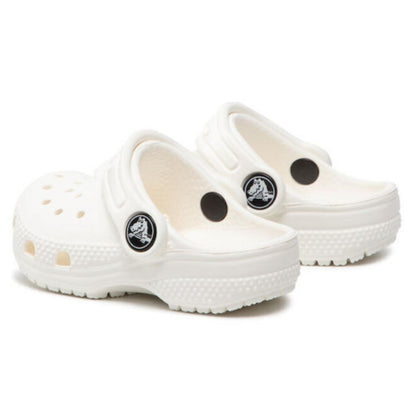 Crocs Classic Clog T Ανατομικό Παιδικό Σαμπό Λευκό 100