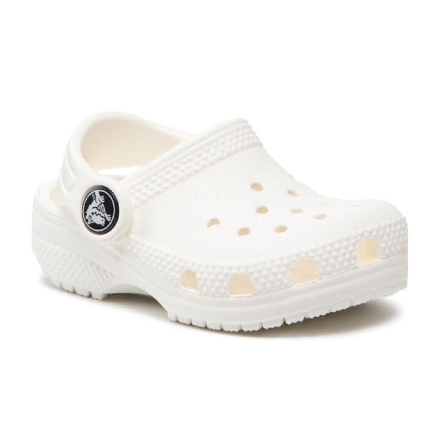 Crocs Classic Clog T Ανατομικό Παιδικό Σαμπό Λευκό 100