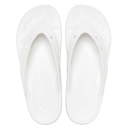 CROCS™ Classic Platform Flip Ανατομική Γυναικεία Σαγιονάρα White 100