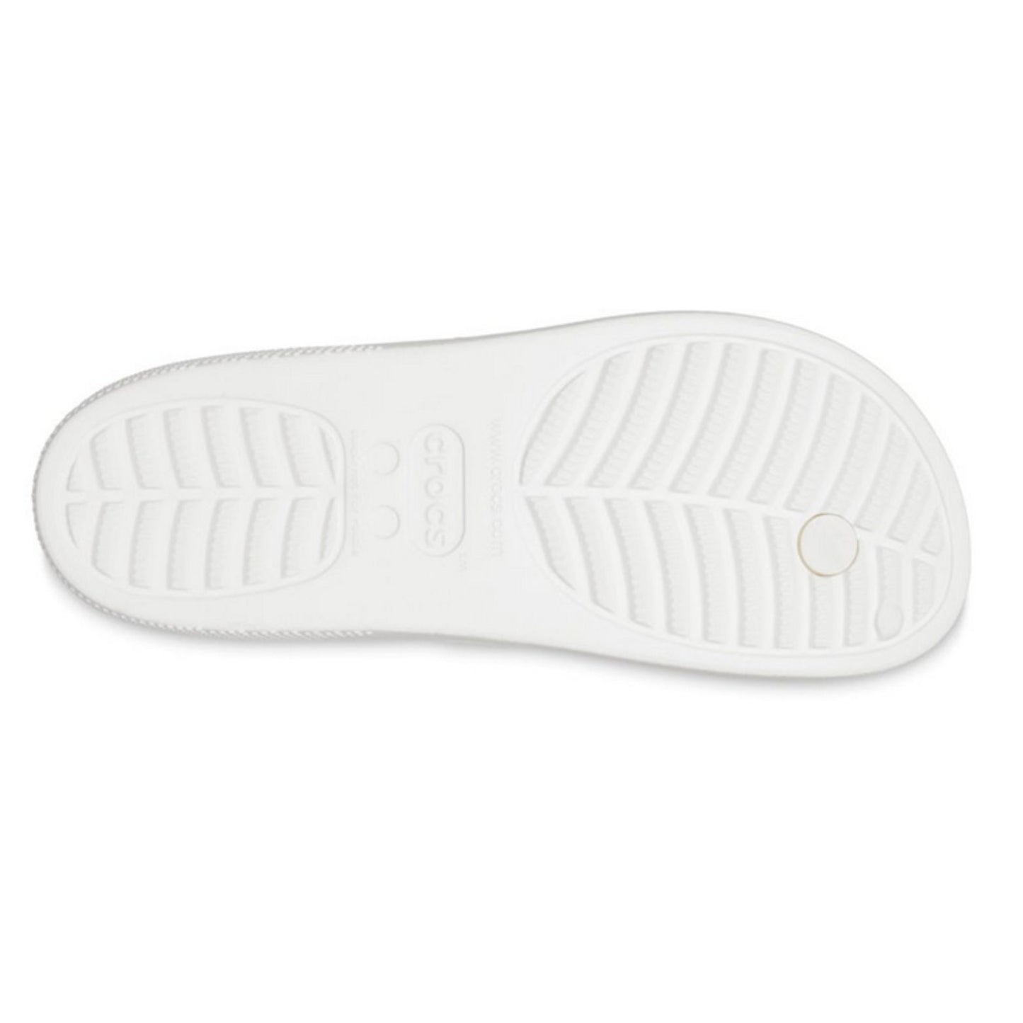 CROCS™ Classic Platform Flip Ανατομική Γυναικεία Σαγιονάρα White 100