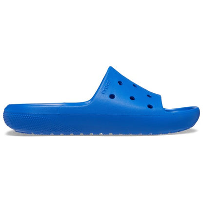 CROCS™ Classic Slide v2 Ανατομική Unisex Παντόφλα Blue Bolt 4KZ