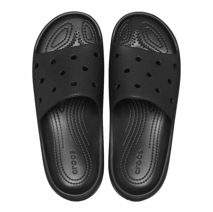 CROCS™ Classic Slide v2 Ανατομική Unisex Παντόφλα Black 001