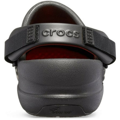 Crocs Bistro Pro Work Literide Αντιολισθητικό Σαμπό Κουζίνας Μαύρο