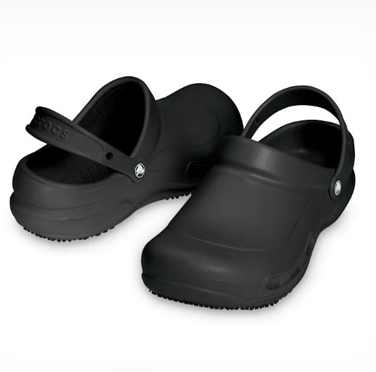 Crocs Bistro Clog Αντιολισθητικό Unisex Σαμπό Κουζίνας Μαύρο