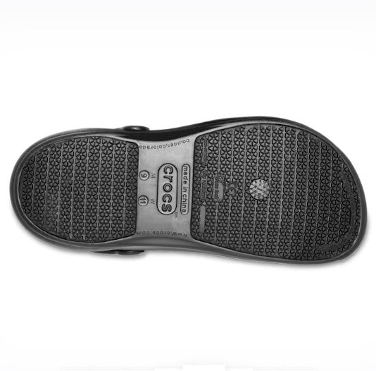 Crocs Bistro Clog Αντιολισθητικό Unisex Σαμπό Κουζίνας Μαύρο