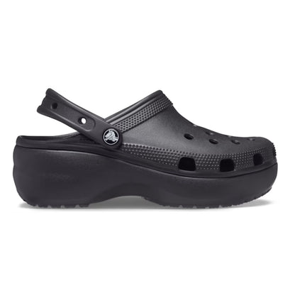 CROCS™ Classic Platform Clog Γυναικείο Ψηλό Σαμπό Black 001