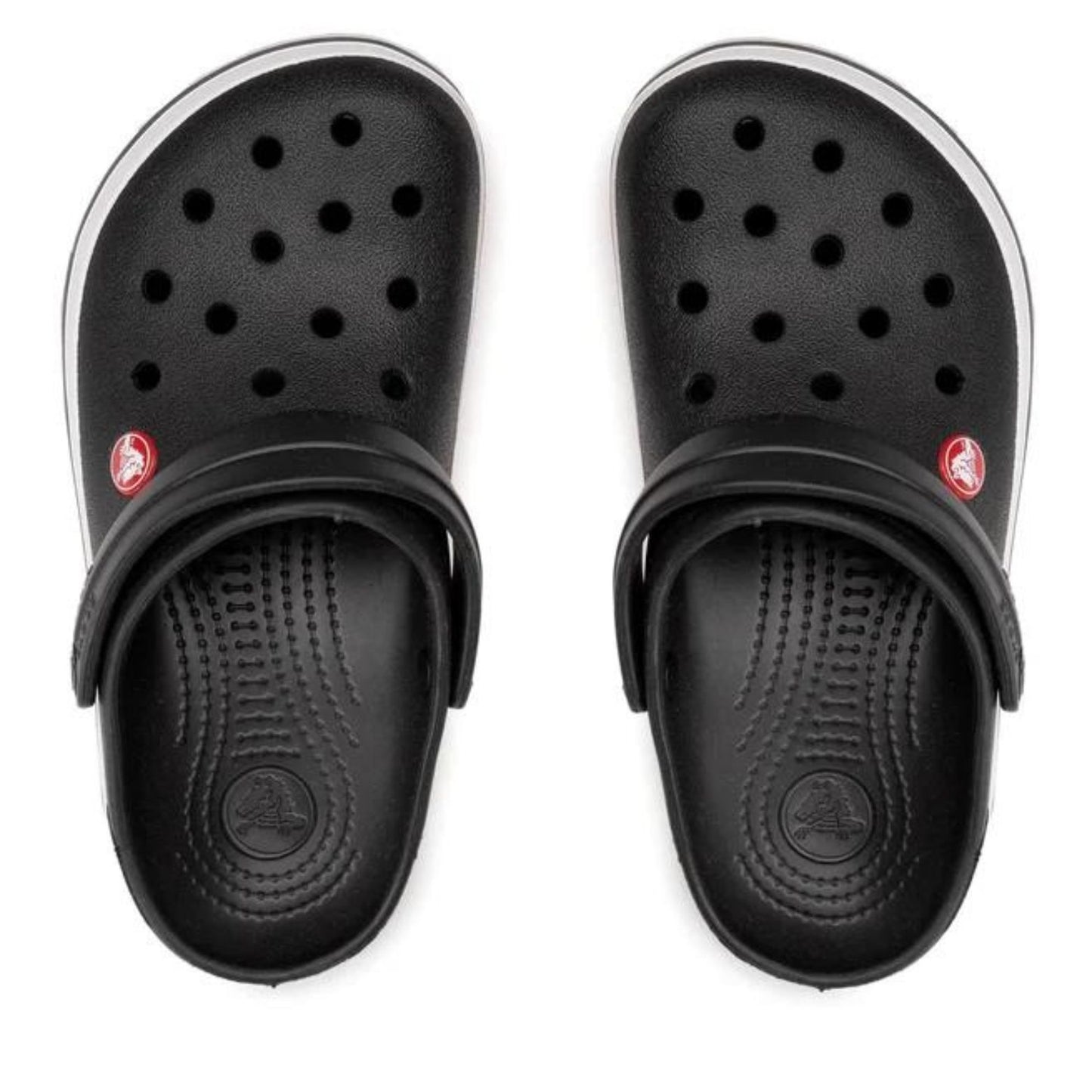 CROCS Crocband Παιδικό Ανατομικό Σαμπό Μαύρο 001