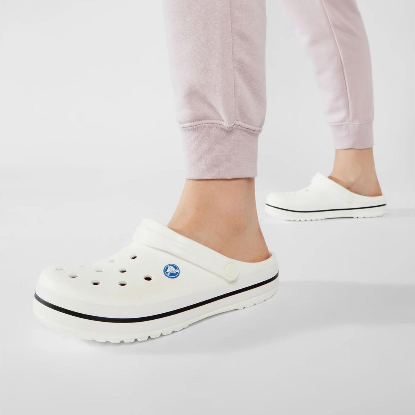 CROCS™ Crocband Unisex Σαμπό White 100