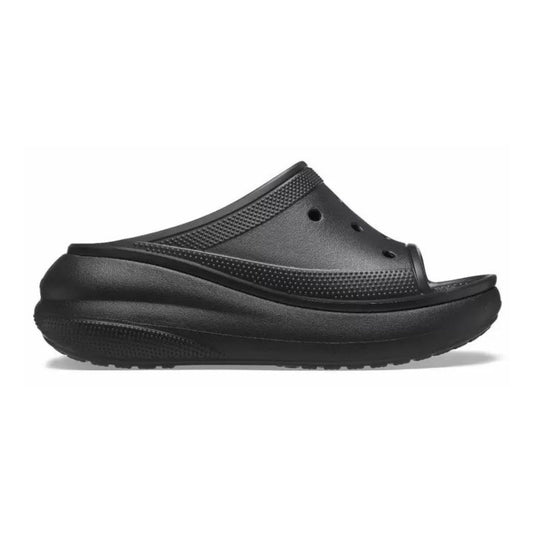 Crocs Crush Slide Γυναικεία Πλατφόρμα Μαύρη