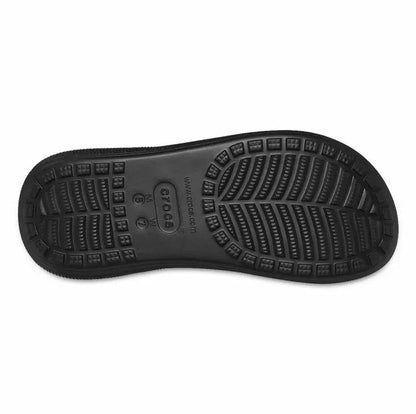 Crocs Crush Slide Γυναικεία Πλατφόρμα Μαύρη