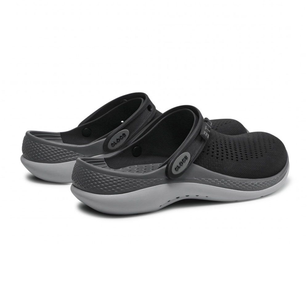 Crocs Literide 360 Clog Unisex Ανατομικό Σαμπό Black Slate Grey