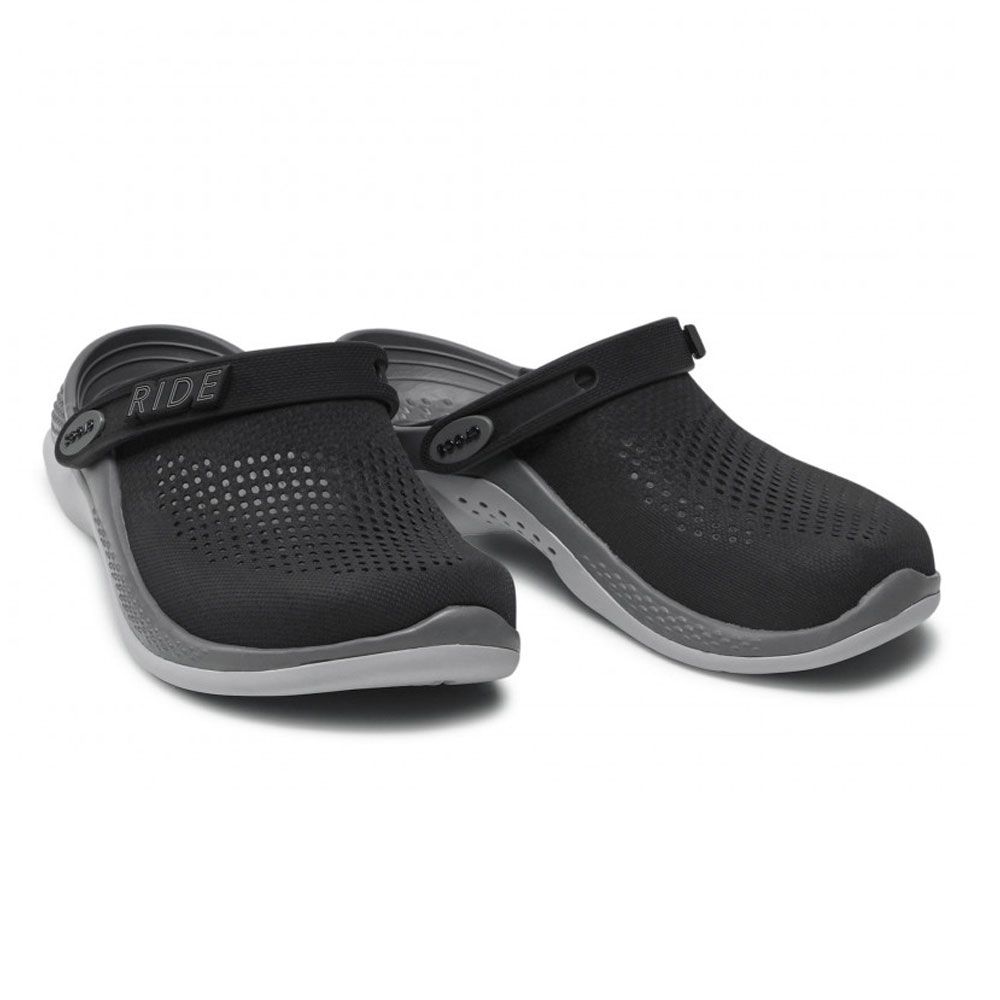 Crocs Literide 360 Clog Unisex Ανατομικό Σαμπό Black Slate Grey