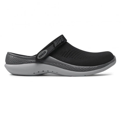 Crocs Literide 360 Clog Unisex Ανατομικό Σαμπό Black Slate Grey