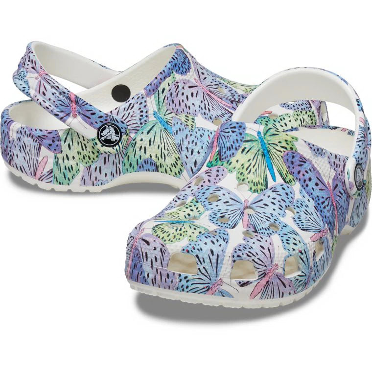 Crocs Classic Clog K Butterfly Ανατομικό Παιδικό Σαμπό 94S