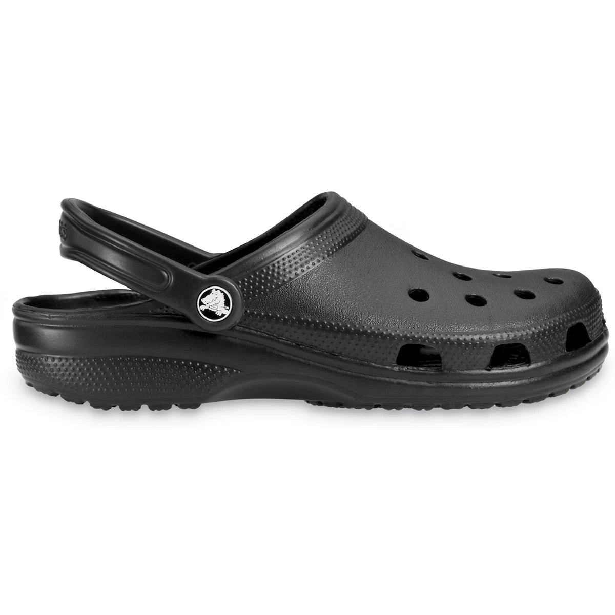 Crocs Classic Clog Ανατομικό Unisex Σαμπό Μαύρο 001