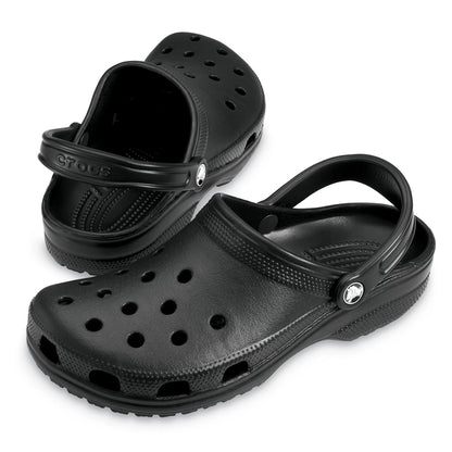 Crocs Classic Clog Ανατομικό Unisex Σαμπό Μαύρο 001