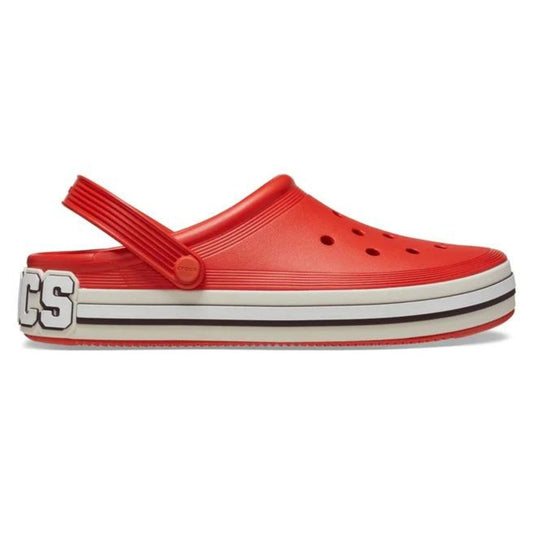 CROCS­™ Off Court Logo Unisex Σαμπό Tomato 625