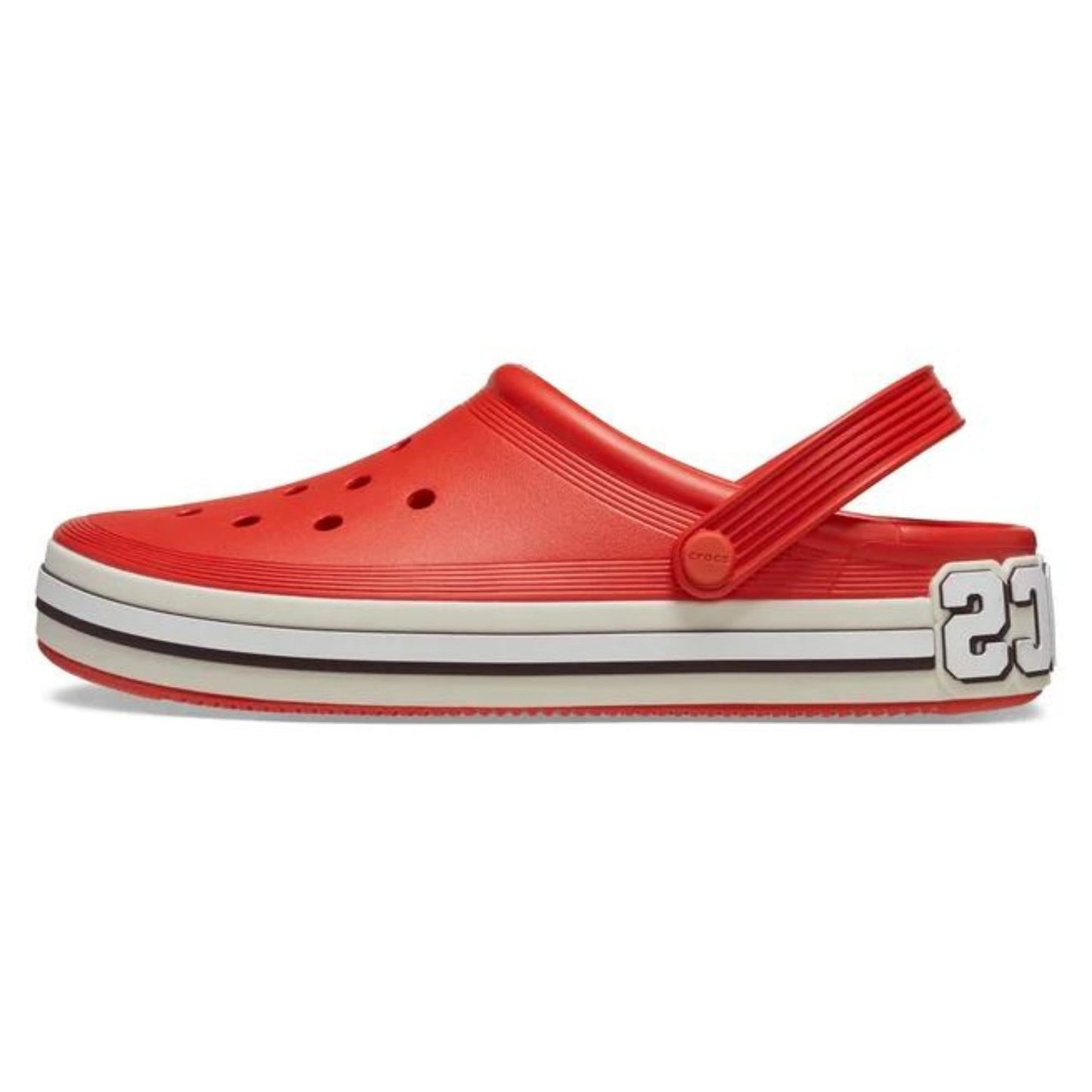 CROCS­™ Off Court Logo Unisex Σαμπό Tomato 625