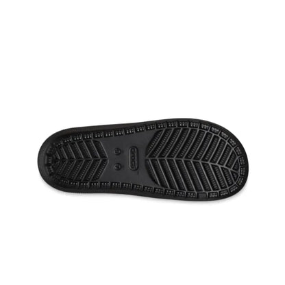 Crocs Classic Sandal v2 Unisex Ανατομική Παντόφλα Μαύρη 001