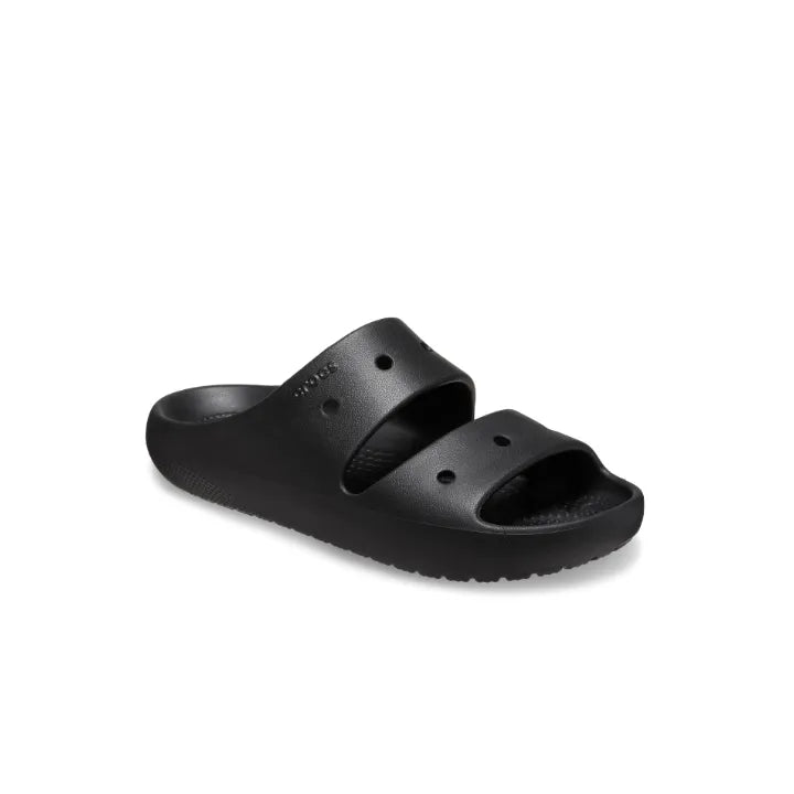 Crocs Classic Sandal v2 Unisex Ανατομική Παντόφλα Μαύρη 001