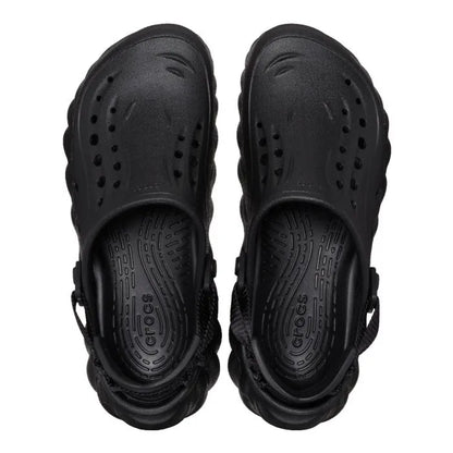Crocs Echo Clog Ανδρικό Ανατομικό Σαμπό Black 001
