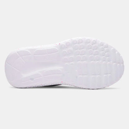 Under Armour UA GPS Surge 4 AC παιδικό αθλητικό μπλε-ροζ, κάτω όψη σόλας