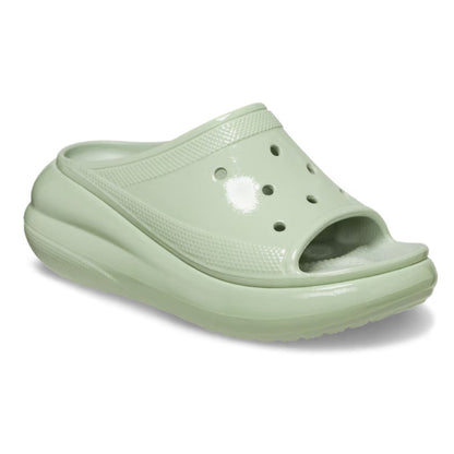 Crocs Crush High Shine Slide Γυναικεία Πλατφόρμα Plaster