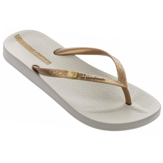 IPANEMA Brasilidade Fem Γυναικέια Ανατομική Σαγιονάρα Beige Gold