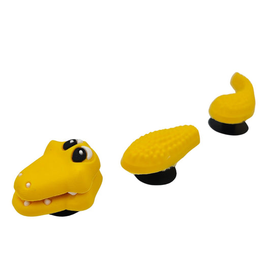 Αξεσουάρ Διακοσμητικά για Crocs  - 3D Yellow Crocodile