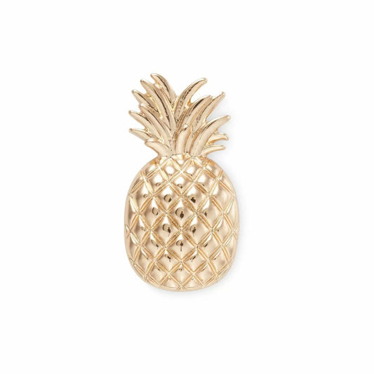 JIBBITZ™ Gold Pineapple Μεταλλικό Διακοσμητικό για Crocs