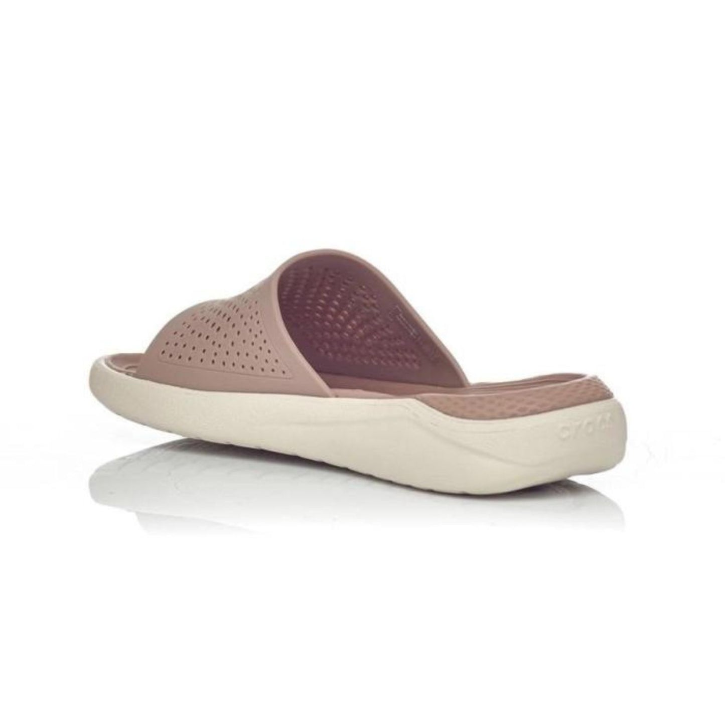 Crocs Literide Slide Unisex Ανατομική Σαμπό Παντόφλα Μπεζ 2J3