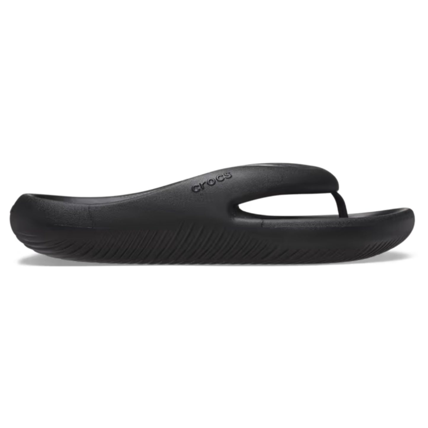 CROCS™ Mellow Flip Unisex Ανατομική Σαγιονάρα Μαύρη